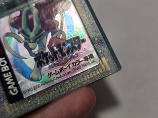 Pokemon Cristal - Game Boy Color