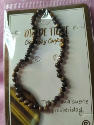 Pulseras de Ojo de Tigre y Piedras