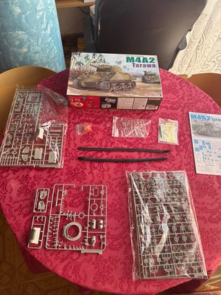 Maqueta Tanque M4A2 Tarawa Dragon 1:35