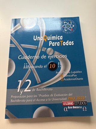 UNA QUIMICA PARA TODOS. CUADERNOS DE QUIMICA