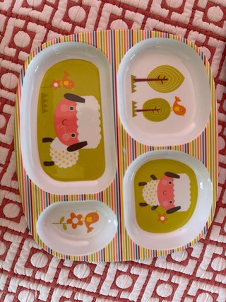 Platos infantiles de alimentación complementaria