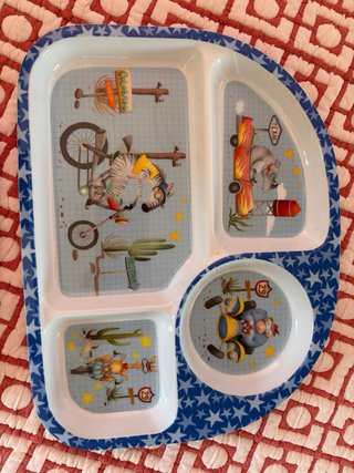 Platos infantiles de alimentación complementaria