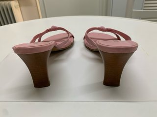 Sandalias Piel Rosa Talla 37 Luz de Luna