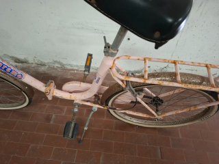 Bicicletta Graziella Rosa