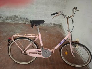 Bicicletta Graziella Rosa