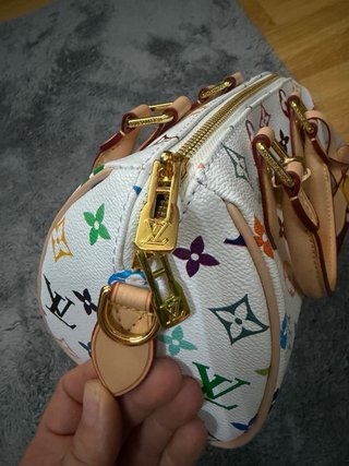 Bolso Speedy Multicolor Blanco