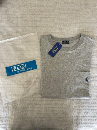 Polo Ralph Lauren Camiseta Gris Talla L