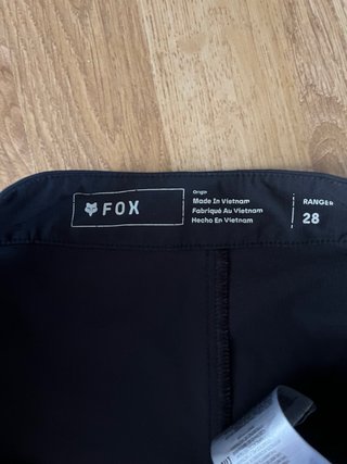 Pantalón Corto MTB Negro Fox