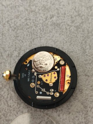 Mecanismo de Reloj Suizo Bulova
