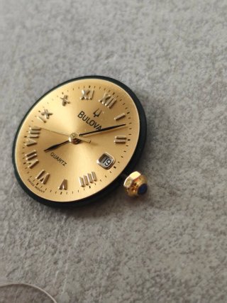 Mecanismo de Reloj Suizo Bulova