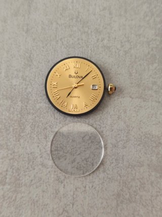 Mecanismo de Reloj Suizo Bulova