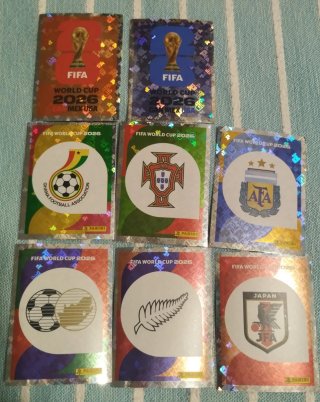 Lote cromos FIFA 2026 Oficial Panini