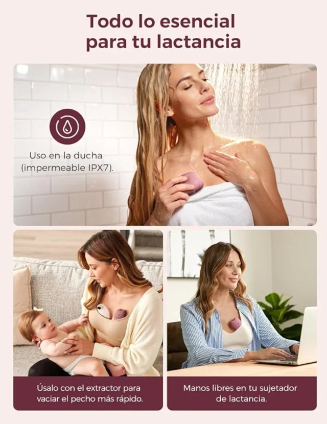 Momcozy A1 Pro Masajeador Lactancia.