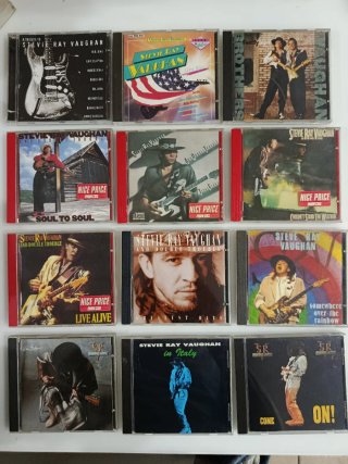 12 Stevie Ray Vaughan CD Cds ELIGE