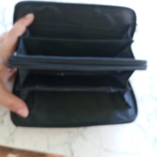 Cartera bordada flores