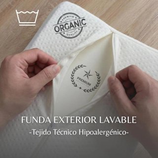 Almohada Cervical INDESMED Viscoelástica Premium
