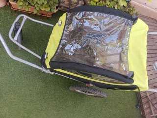 Carro remolque para bicicleta