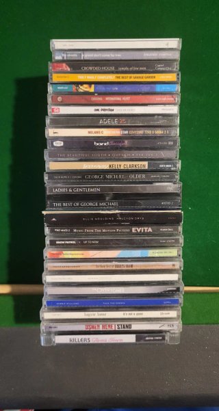 +250CDs Varios Artistas Pop,Rock, Indie, Hip-Hop..
