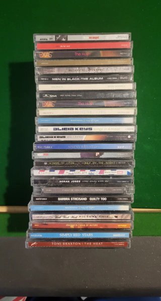 +250CDs Varios Artistas Pop,Rock, Indie, Hip-Hop..