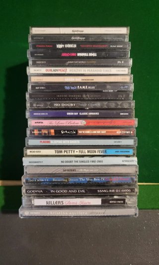 +250CDs Varios Artistas Pop,Rock, Indie, Hip-Hop..