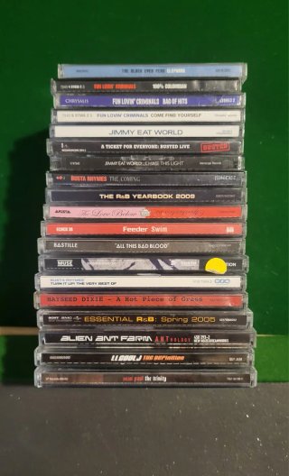 +250CDs Varios Artistas Pop,Rock, Indie, Hip-Hop..