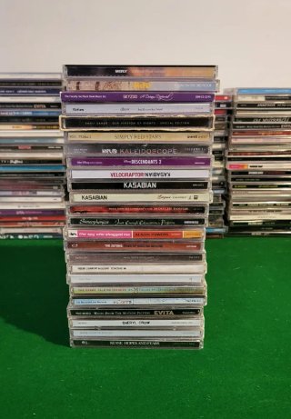 +250CDs Varios Artistas Pop,Rock, Indie, Hip-Hop..