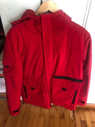 Parka Roja Talla L Nueva