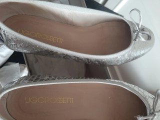 Scarpe Ballerina Ugo Rossetti Argento