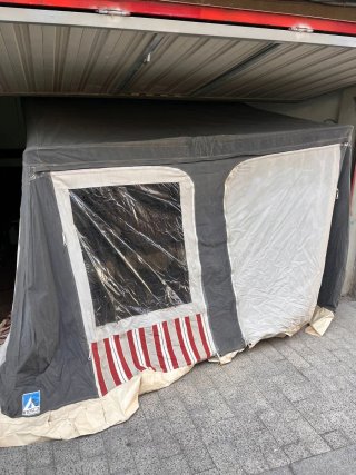 Remolque INESCA con toldo