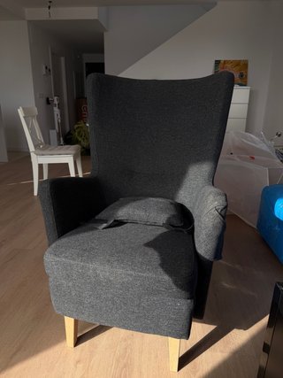Poltrona STRANDMON IKEA grigio scuro x2