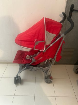 Carrito Maclaren Rojo