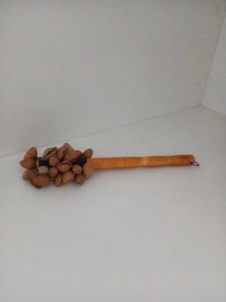 Tambor de piel con mazo Regalo maraca