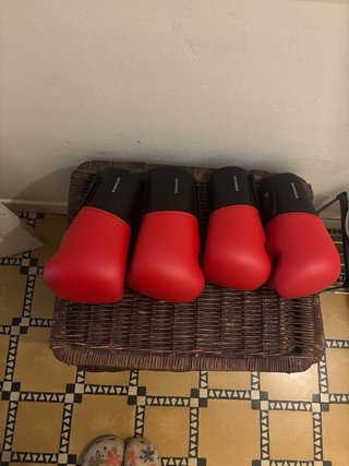 Guantes de Boxeo 8 oz Rojos