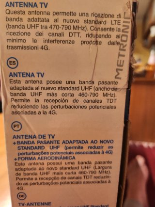 Antena Metronic para caravana/autocaravana