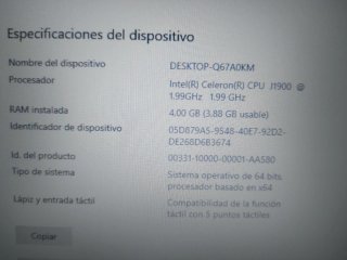 TPV Toshiba Windows 10 con Programa Ventas