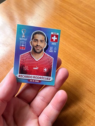 Cromo Ricardo Rodríguez Mundial 2022