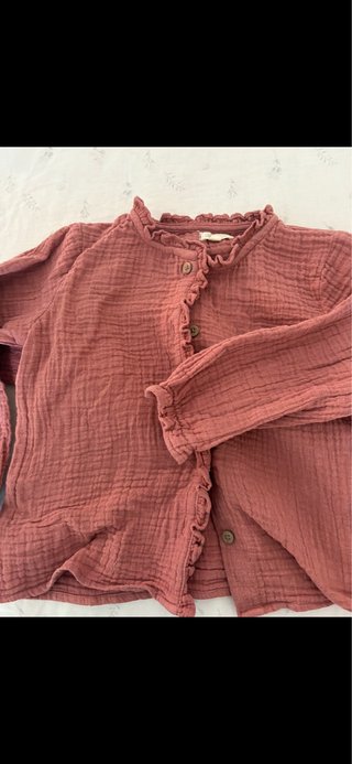 Conjunto blusa y pantalón niña caldera
