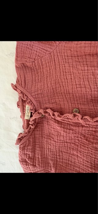 Conjunto blusa y pantalón niña caldera