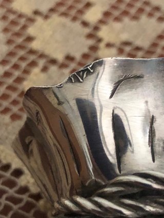 Bolsa Judas Plata Orfebre 9x7