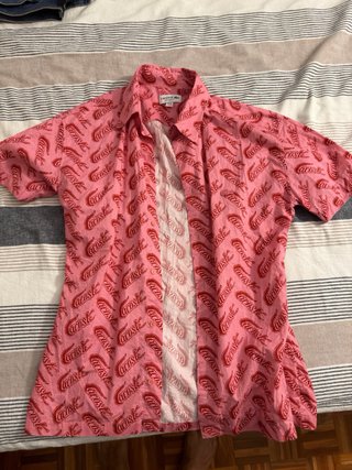 Camisa Lacoste Relaxed Fit Estampada