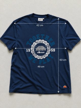 Maglietta Ellesse blu taglia s
