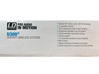 Microfono LD Systems U300 Diadema