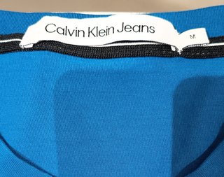 Camiseta Calvin Klein Jeans Azul Talla M