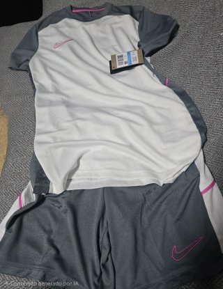 Conjunto deportivo Nike camiseta y pantalón corto
