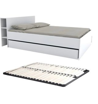 Estructura cama con cabecero y cajones + Somier