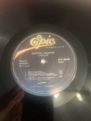 Vinilo Michael Jackson Thriller