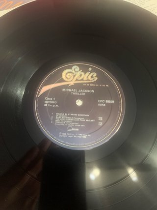 Vinilo Michael Jackson Thriller