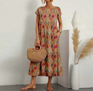 Vestido Verano Estampado Floral