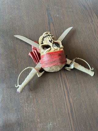 Calavera Piratas del Caribe Decoración