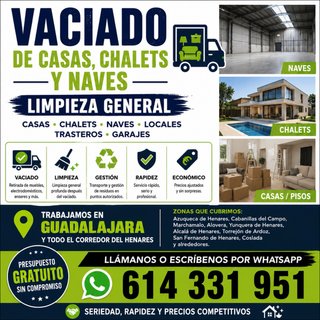 Vaciado y limpiezas AF